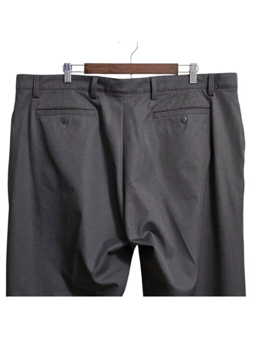 FootJoy Gray Performance Straight Leg Golf Pants Sz 42x32